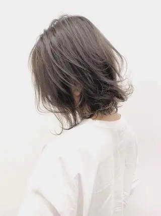 セミロング カラー ヘアアレンジ 🪞モテ髪/トレンド 銀座DISCO🪞のヘアスタイル