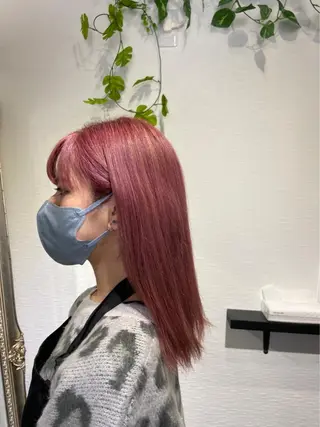 セミロング hair salonyuri所属・ヘアサロンユリ もりたきょうこのヘアスタイル