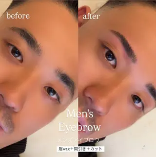 メンズ アイブロウ Lino🎀 天文館のマツエク・マツパデザイン
