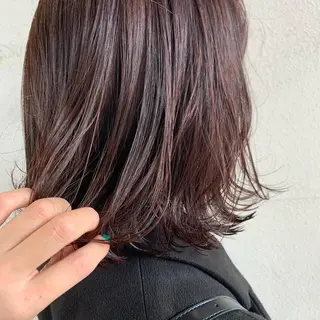 ミディアム 透明感カラー 金村真子のヘアスタイル