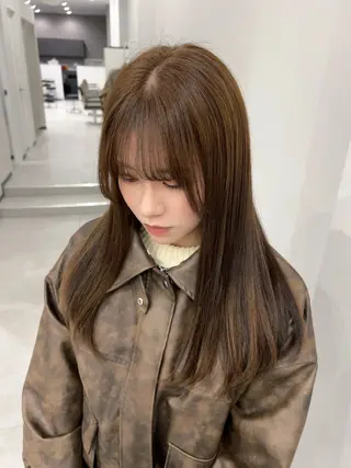 ロング カラー velua chihiroのヘアスタイル