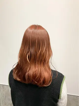 セミロング カラー go today shaire salon 本店所属・yoshi ☆のヘアスタイル