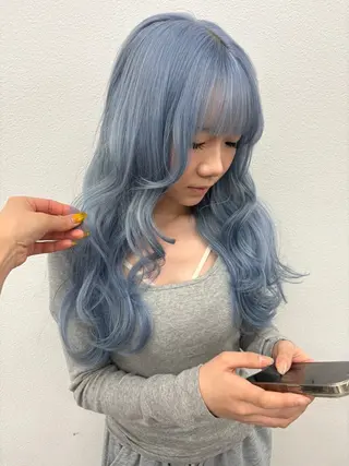 ロング nonoka/ ブリーチ/モニカのヘアスタイル