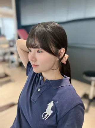 ミディアム 🎀大竹美侑／顔まわ りカット／レイヤーのヘアスタイル