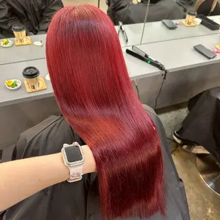 ロング カラー ブリーチ/ハイトーン ボブ🐥HIYORIのヘアスタイル