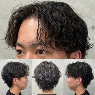 パーマ メンズ 🔥メンズ特化美容師 校條 稜大🔥のヘアスタイル