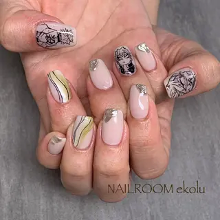 ネイル NAILROOM ekolu所属・近藤 穂乃果のネイルデザイン