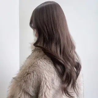 ロング カラー 🍎似合わせハイトー ン🍎ののかのヘアスタイル