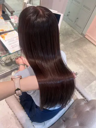 ロング カラー 🤍ふんわりアイドル カラー🎀Rio🪽のヘアスタイル