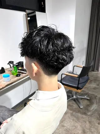 パーマ メンズ 骨格補正施術/メンズ 専門美容師/YUYAのヘアスタイル