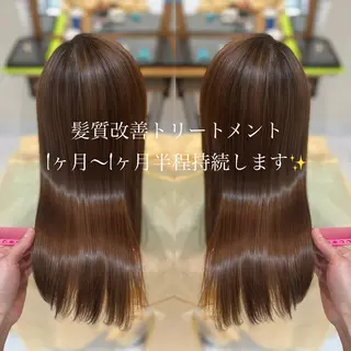 ロング 堀口 彩佳のヘアスタイル