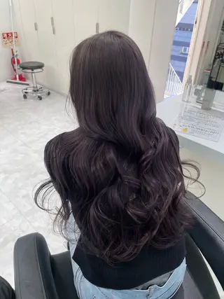 ロング カラー ヘアアレンジ メンズ 🩰韓国ガーリー🏹 kotono🪽のヘアスタイル