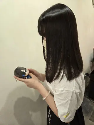 ロング ️🩵美髪矯正 みおのヘアスタイル