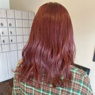 ロング カラー mio 🍒レイヤーカットのヘアスタイル