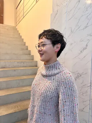 ショート miu /透明感カラーのヘアスタイル