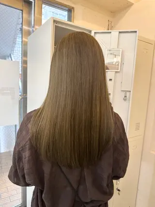 セミロング カラー パーマ 髪質改善特化【荻窪】 RYOTOのヘアスタイル