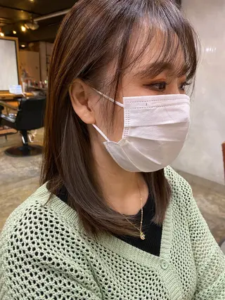 ミディアム カラー 🌙𝑳𝑼𝑵𝑨 工藤/メンズカット✂のヘアスタイル