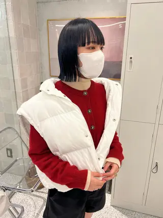 ショート masa/ボブ特化/ ぷつっとボブのヘアスタイル