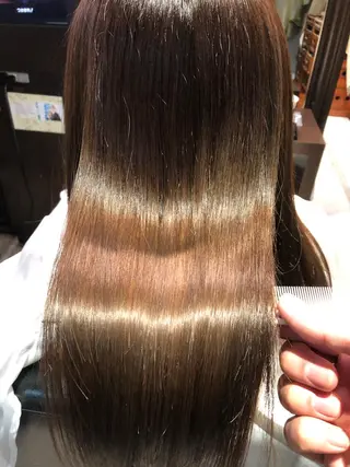 セミロング 心斎橋 美髪職人　近江のヘアスタイル