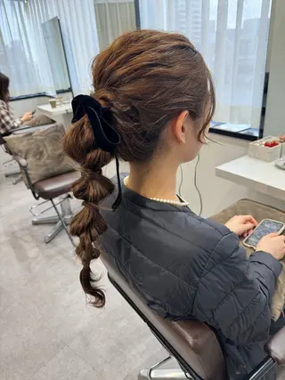 ヘアアレンジ 髪質改善/縮毛矯正 /青山　早希🐾のヘアスタイル