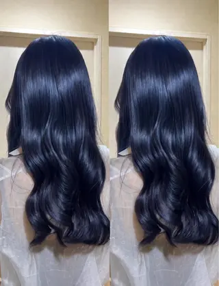 ロング カラー 🫧ボブ/艶髪カラー 伊原修子のヘアスタイル