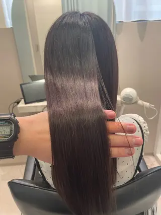 セミロング カラー Eleanor川崎 桑原淳光のヘアスタイル