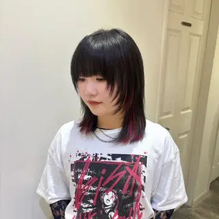 あずみ🪽顔周りレイ ヤー×オリーブ🫒のヘアスタイル