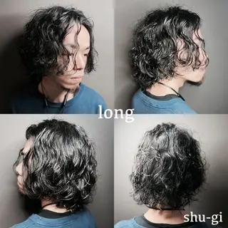ロング ヒロ銀座 新橋銀座口店所属・メンズ専門理容師／ shugi🦔のヘアスタイル