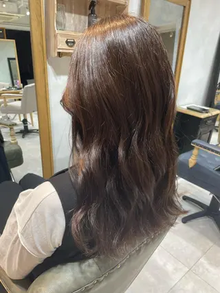 ロング カラー 酒井 彩希のヘアスタイル
