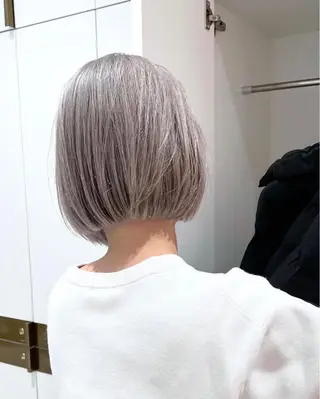 ショート カラー レイヤー専門家 ダブルカラー修のヘアスタイル