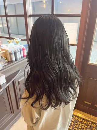 ロング 🧡ミルクティー/ レイヤー🧡ショウナのヘアスタイル