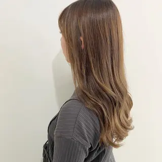 セミロング カラー お洒落パーマ/ 艶カラー/michiのヘアスタイル