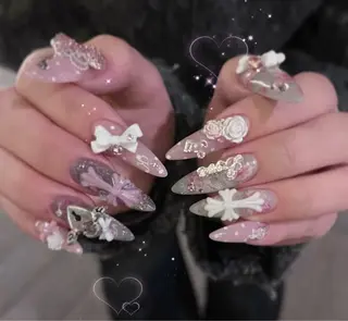 ネイル 長さだし専門店 M2 rikaのネイルデザイン