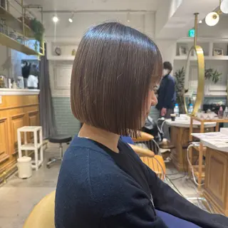 ミディアム 髪質改善/ボブ /韓国/erikoのヘアスタイル