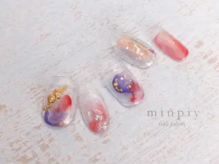 ネイル 𖡼 yumenoのネイルデザイン