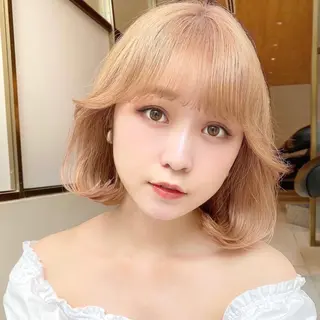 ミディアム 韓国くびれレイヤー 🇰🇷はづきのヘアスタイル