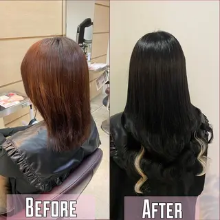 ロング すみす🎀ヘアメ/ 艶カラー/エクステのヘアスタイル