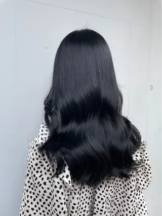 ロング カラー 原宿♡透明感カラー♡ 縮毛矯正【MAYU】のヘアスタイル