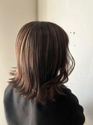 ミディアム カラー キッズ カラースペシャリスト しょう🧑🏼‍🎨のヘアスタイル