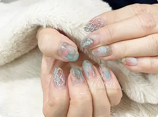 ネイル フルリール 【プライベートサロンのネイルデザイン