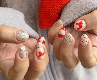 キッズ ル ルのネイルデザイン