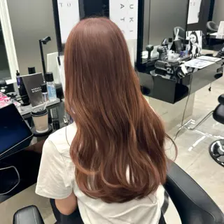 セミロング カラー HARUKI MINATO Japan SENDAI所属・🌈【透明感・韓国 ヘア】がっきー🌈のヘアスタイル