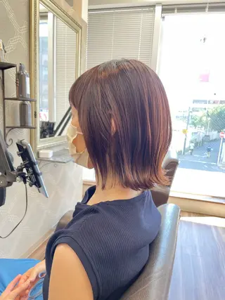 ショート カラー hair deep /田口貴也のヘアスタイル