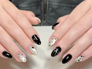 ネイル More Glam Nailsalon 大宮東口店 ～韓国ネイル・ワンホンネイル・スカルプネイル～所属・大宮 愛のネイルデザイン