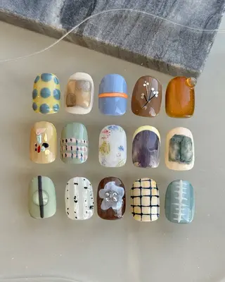 ネイル 深田 美雪のネイルデザイン