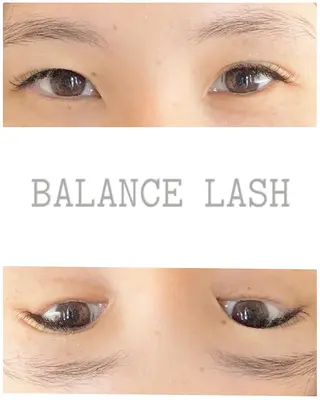 マツエク・マツパ BALANCE LASHのマツエク・マツパデザイン