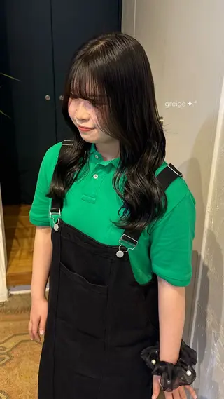 ロング カラー ヘアアレンジ ᵐⁱᵏⁱᵏᵒ / レイヤー★のヘアスタイル