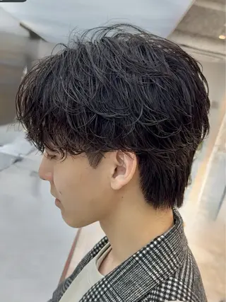 パーマ メンズ ゆきえ🤍 fifth/パーマ‪のヘアスタイル