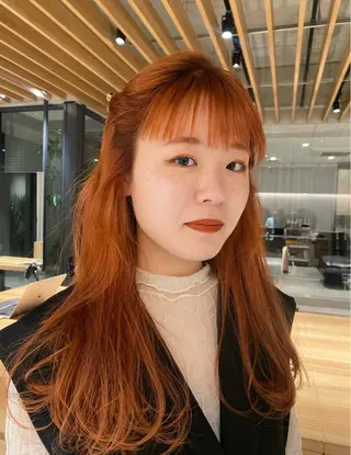 ロング カラー ooit所属・田崎 文香のヘアスタイル