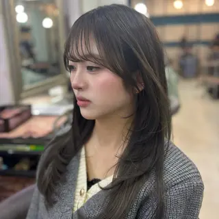 ロング 🩶レイヤー/顔周り カット🩶フウカのヘアスタイル